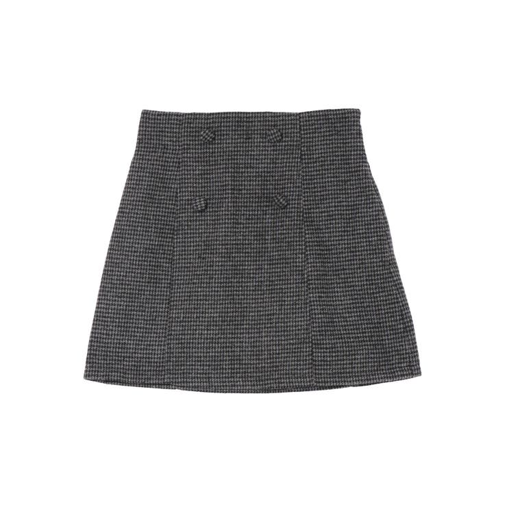 新品　エリザベッタフランキ　タイトミニスカート　ダブル金ボタン　40　ブラック 新品 エリザベッタフランキ タイトミニスカート ダブル金ボタン