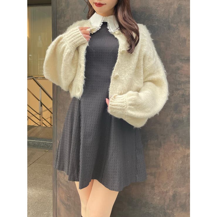 ルーズショート丈カーディガン | EATME | 詳細画像12 