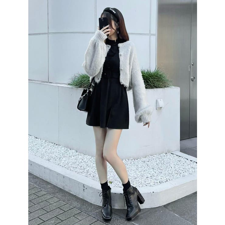 ルーズショート丈カーディガン | EATME | 詳細画像2 