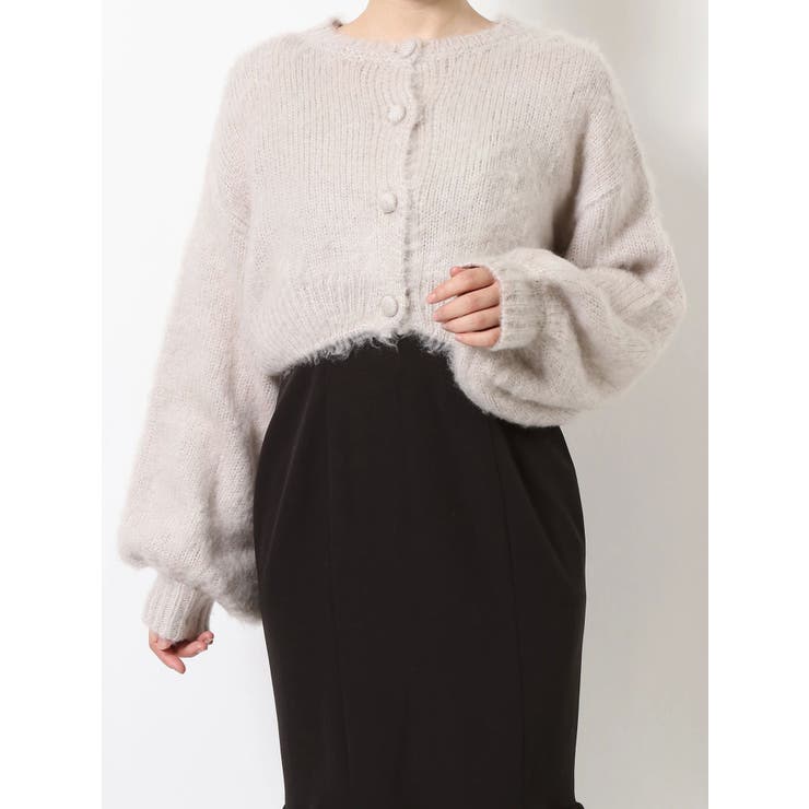 ルーズショート丈カーディガン | EATME | 詳細画像32 