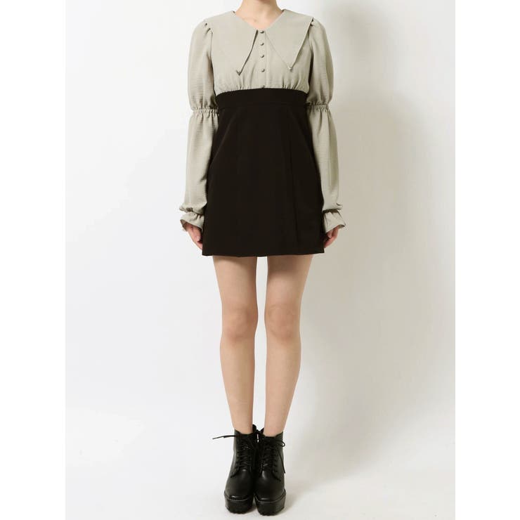 BIGカラードッキングミニワンピース | EATME | 詳細画像14 