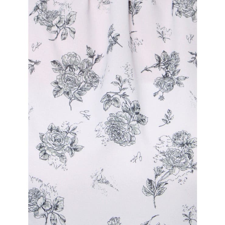 フリルリボンオープンショルダーブラウス | EATME | 詳細画像30 