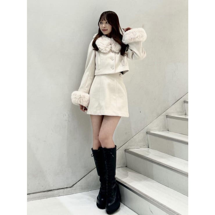 ヘムガータータイトスカート（セットアップ可能） | EATME | 詳細画像17 