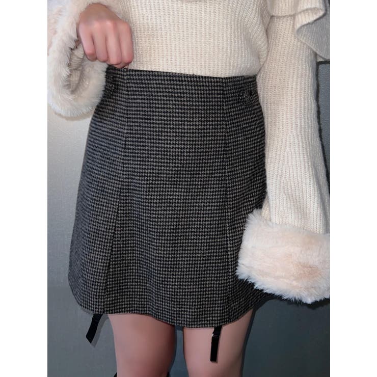 ヘムガータータイトスカート（セットアップ可能） | EATME | 詳細画像19 