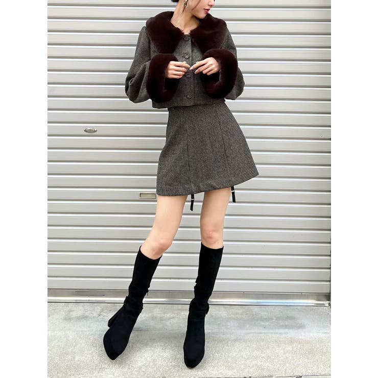 ヘムガータータイトスカート（セットアップ可能） | EATME | 詳細画像3 