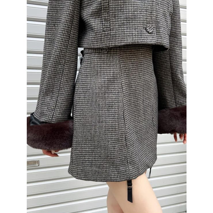 ヘムガータータイトスカート（セットアップ可能） | EATME | 詳細画像5 