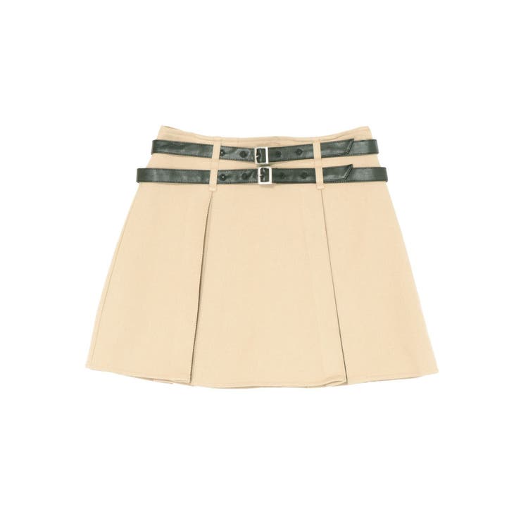 ダブルベルトタックスカート | EATME | 詳細画像20 