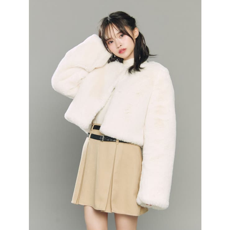 ダブルベルトタックスカート | EATME | 詳細画像25 