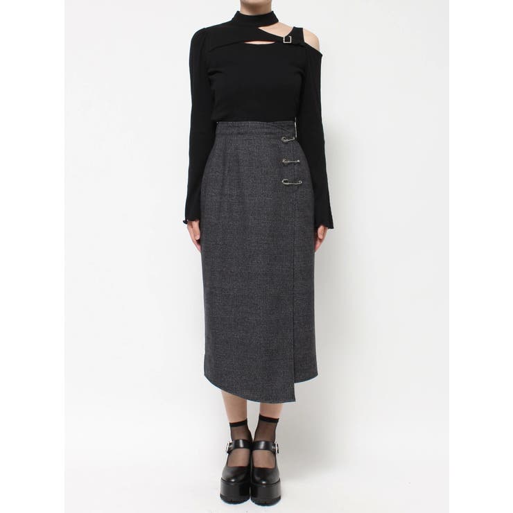 ピンデザインタイトスカート | EATME | 詳細画像16 