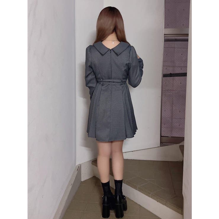 ダブルベルトサイドプリーツワンピース | EATME | 詳細画像33 