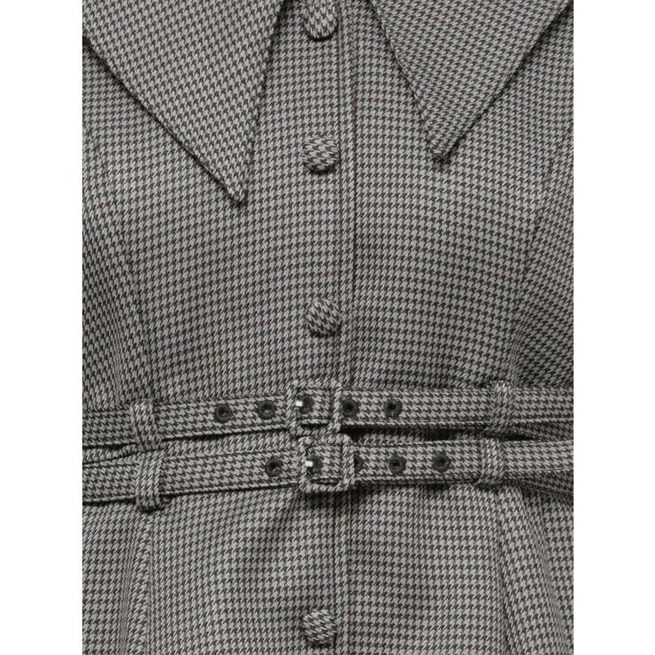 ダブルベルトサイドプリーツワンピース | EATME | 詳細画像46 