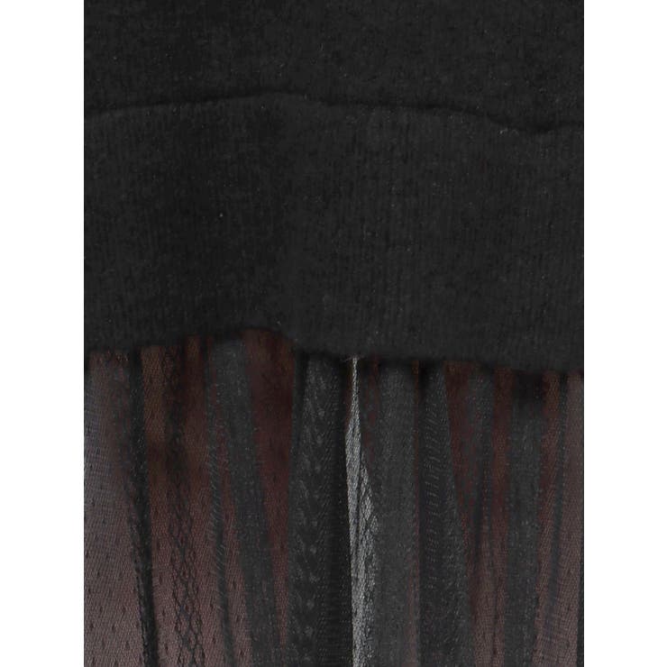 チュールドッキングニットワンピース | EATME | 詳細画像31 