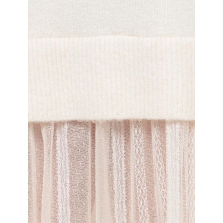 チュールドッキングニットワンピース | EATME | 詳細画像32 