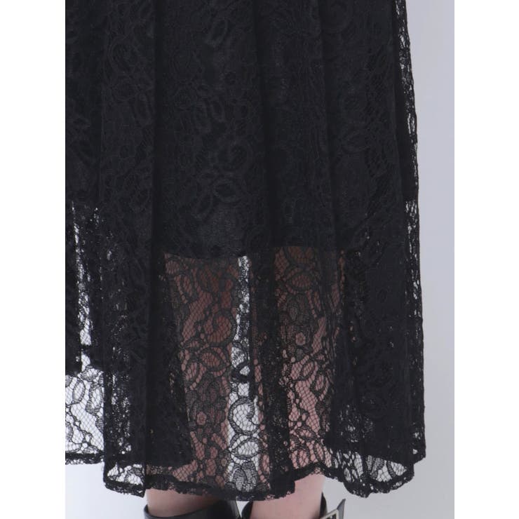 レースプリーツジャンスカ | EATME | 詳細画像18 