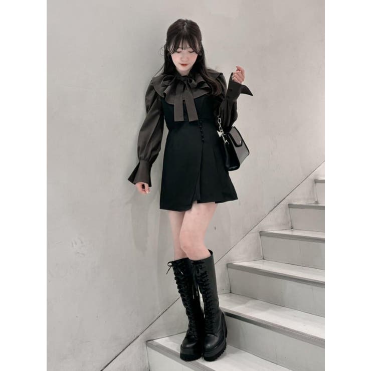 サイドプリーツラップライクジャンスカ | EATME | 詳細画像25 