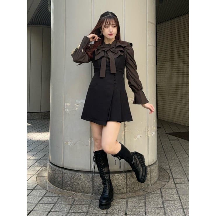 サイドプリーツラップライクジャンスカ | EATME | 詳細画像28 