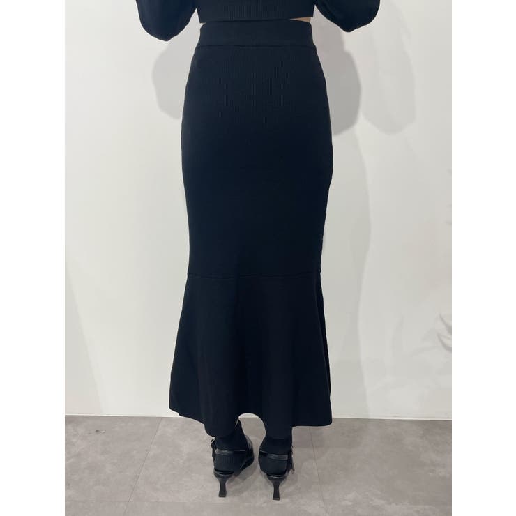 ローズボタンマーメイドスカート（セットアップ可能） | EATME | 詳細画像5 