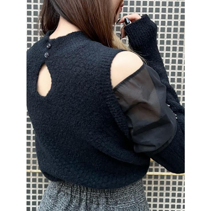 ハイネックポップコーンニット | EATME | 詳細画像10 