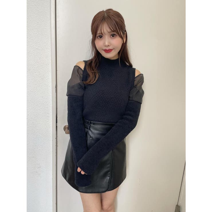 ハイネックポップコーンニット | EATME | 詳細画像11 