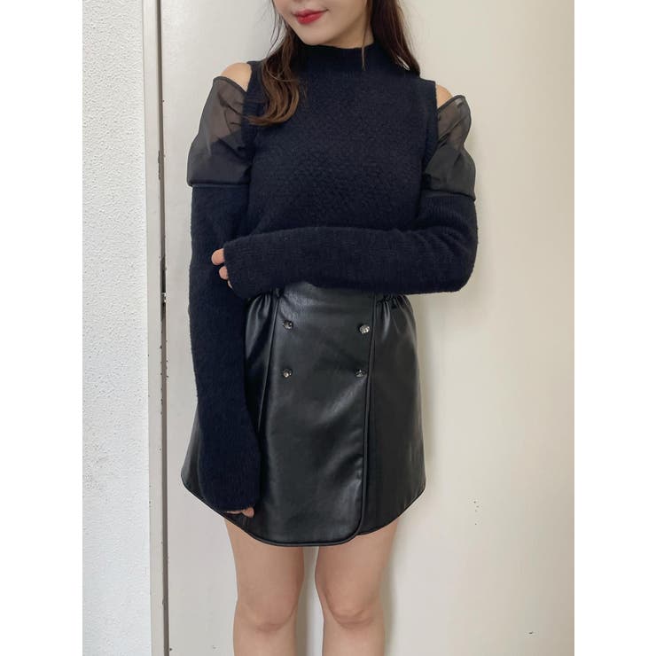 ハイネックポップコーンニット | EATME | 詳細画像12 