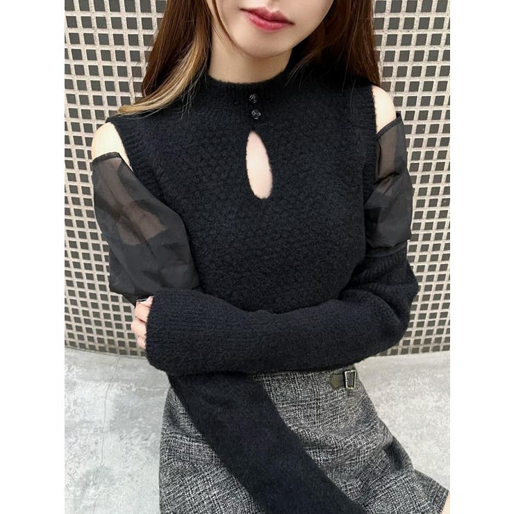 ハイネックポップコーンニット | EATME | 詳細画像6 