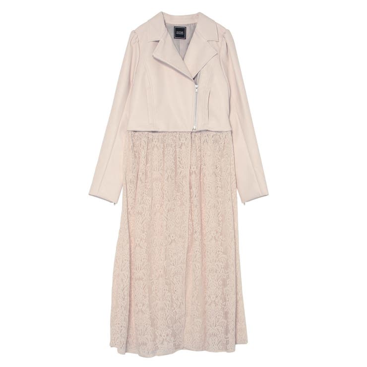 レースコンビフェイクレザーライダース | EATME | 詳細画像36 