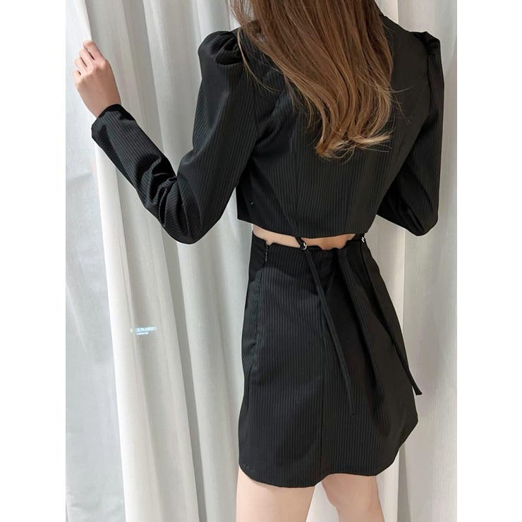 2wayカットアウトテーラードワンピース | EATME | 詳細画像27 