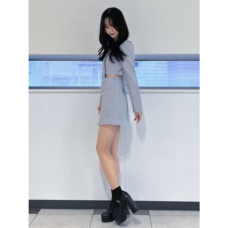 2wayカットアウトテーラードワンピース | EATME | 詳細画像33 