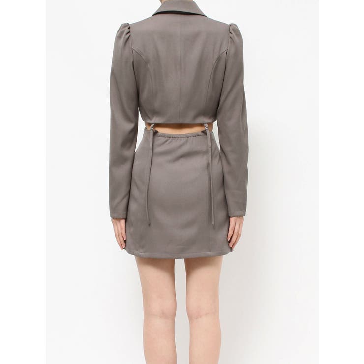 2wayカットアウトテーラードワンピース | EATME | 詳細画像38 