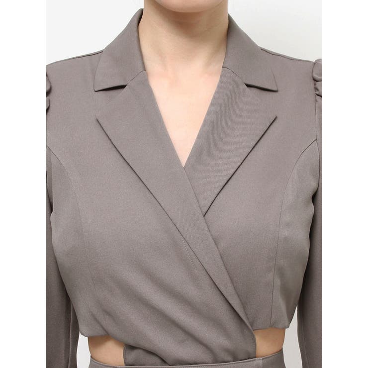 2wayカットアウトテーラードワンピース | EATME | 詳細画像39 