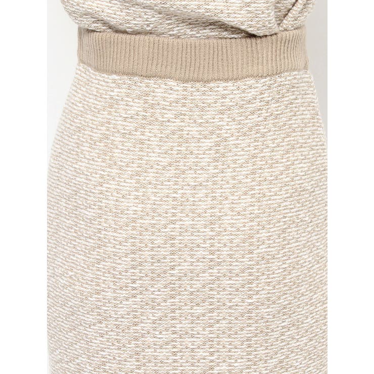 バイカラーツイードライクスカート（セットアップ可能） | EATME | 詳細画像26 