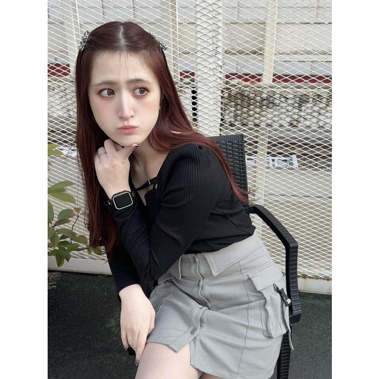 フラップポケットカーゴスカート | EATME | 詳細画像21 