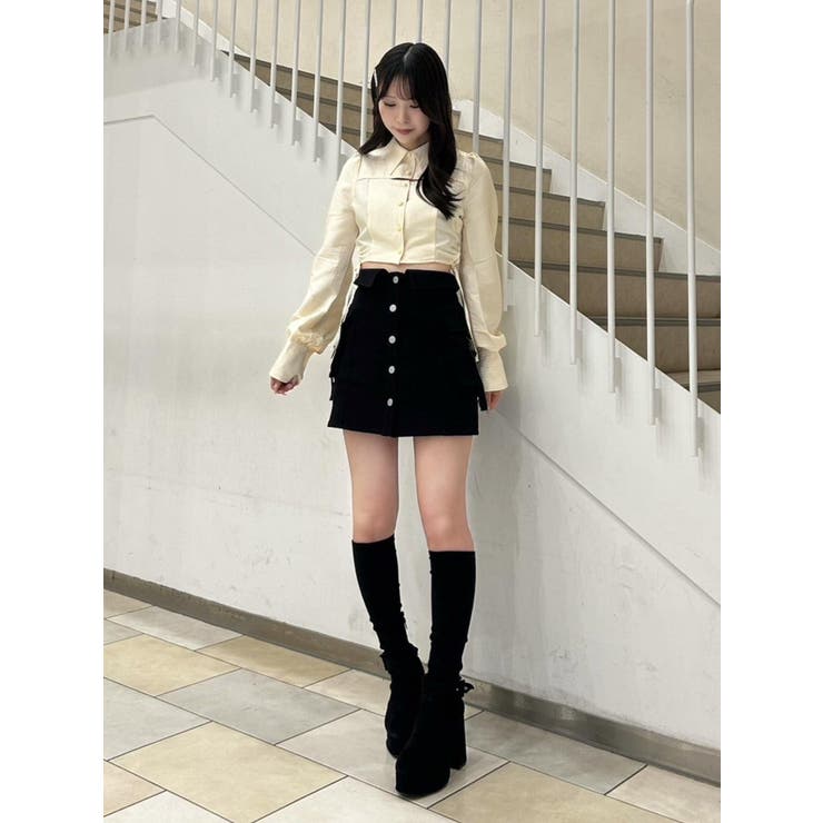 フラップポケットカーゴスカート | EATME | 詳細画像28 