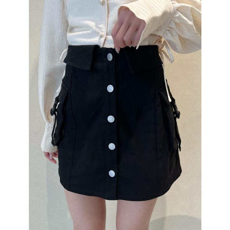 フラップポケットカーゴスカート | EATME | 詳細画像9 