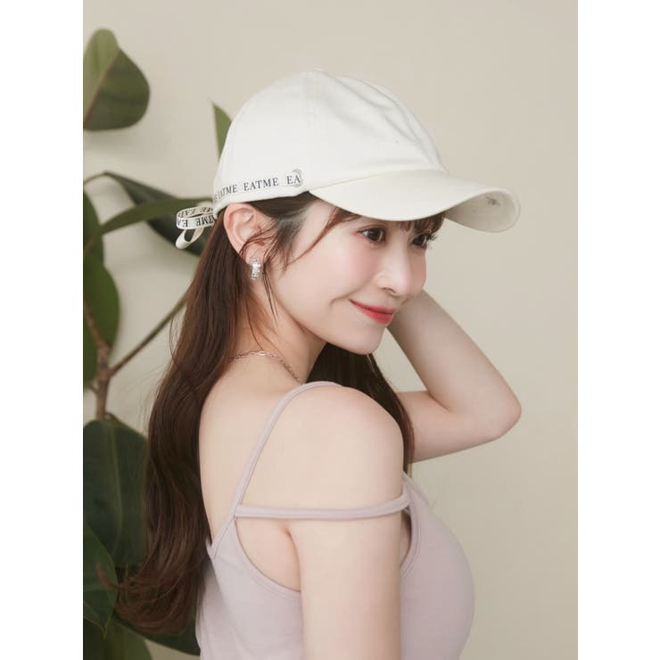 BACKダブルリボンキャップ[品番：MKSW0056111]｜EATME（イートミー）の