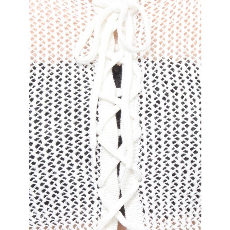 透かし編みニットTOP | EATME | 詳細画像32 