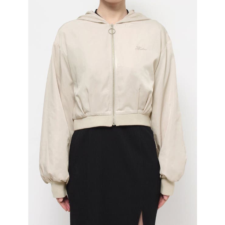 ロゴ刺繍ZIPブルゾン | EATME | 詳細画像17 