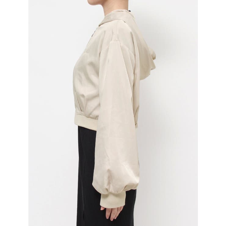 ロゴ刺繍ZIPブルゾン | EATME | 詳細画像18 