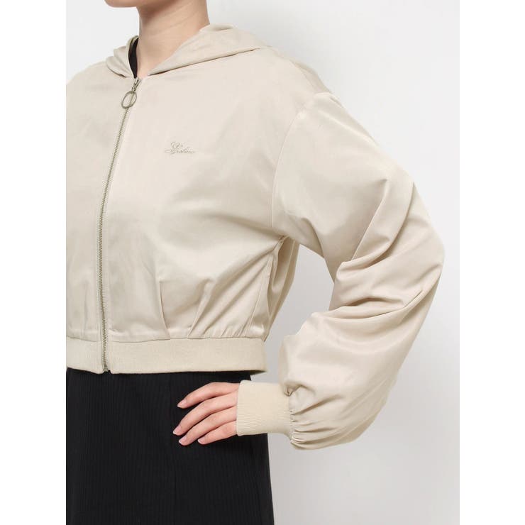 ロゴ刺繍ZIPブルゾン | EATME | 詳細画像21 