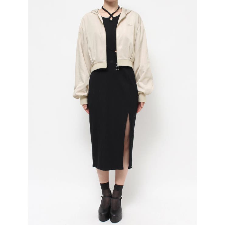 ロゴ刺繍ZIPブルゾン | EATME | 詳細画像24 