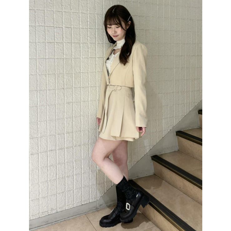 テーラードショートジャケット（セットアップ可能） | EATME | 詳細画像22 