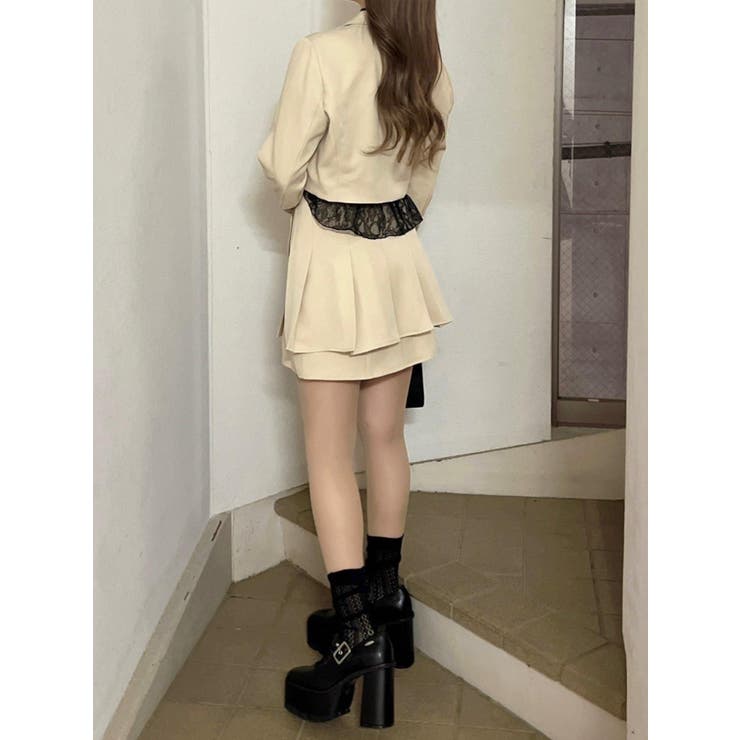 テーラードショートジャケット（セットアップ可能） | EATME | 詳細画像24 