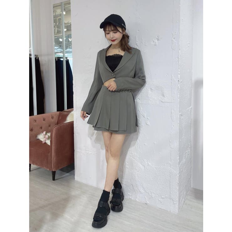 テーラードショートジャケット（セットアップ可能） | EATME | 詳細画像27 