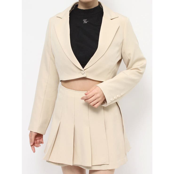 テーラードショートジャケット（セットアップ可能） | EATME | 詳細画像33 