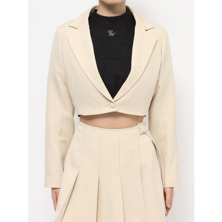 テーラードショートジャケット（セットアップ可能） | EATME | 詳細画像34 