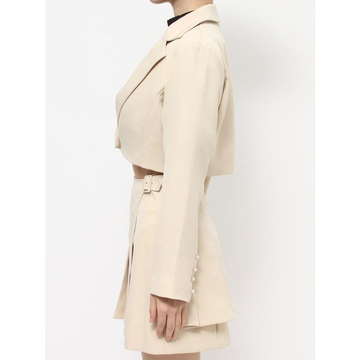 テーラードショートジャケット（セットアップ可能） | EATME | 詳細画像35 