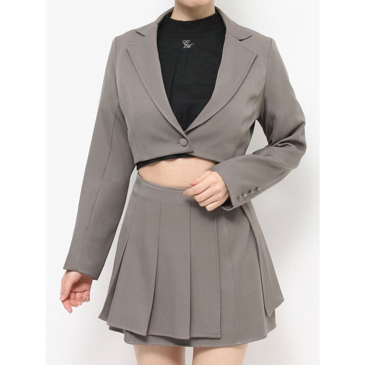 テーラードショートジャケット（セットアップ可能） | EATME | 詳細画像46 