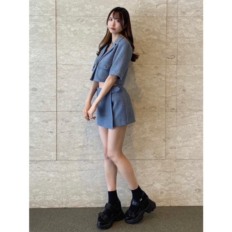 ポケットデザインジャケット（セットアップ可能） | EATME | 詳細画像14 