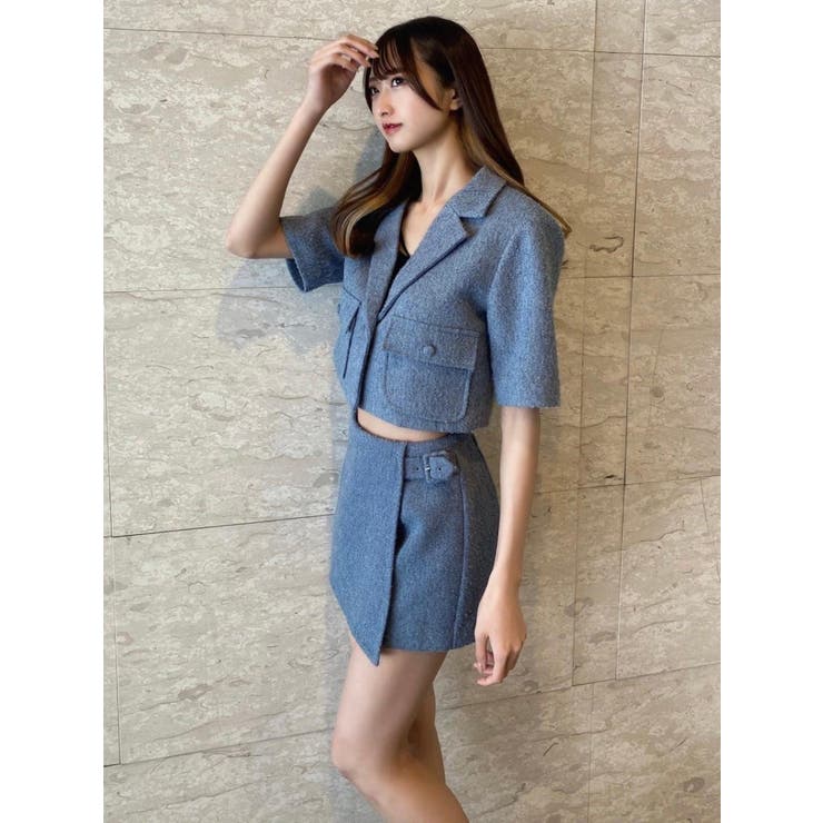 ポケットデザインジャケット（セットアップ可能） | EATME | 詳細画像15 