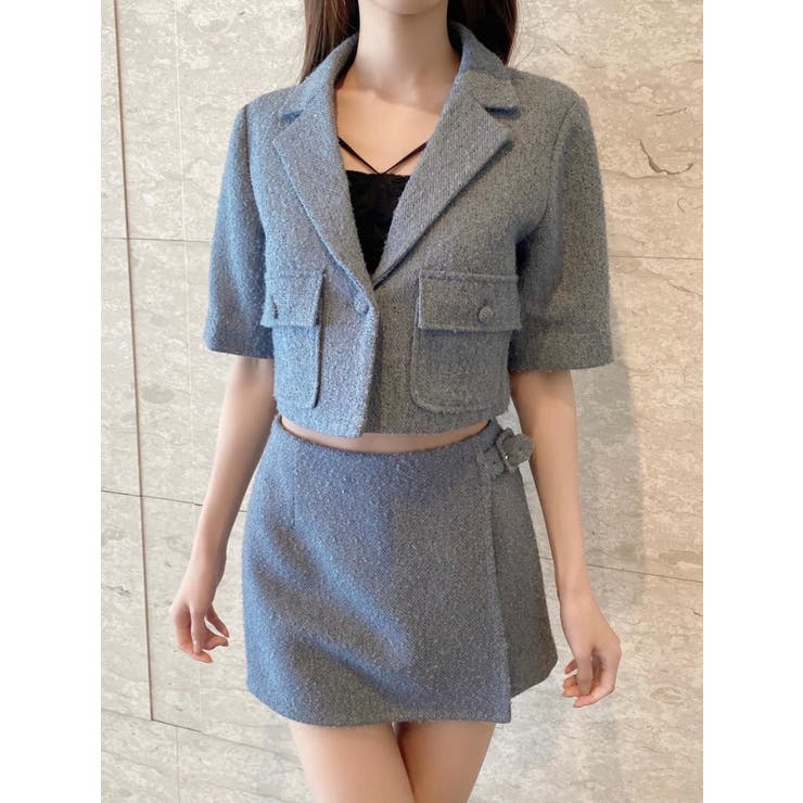 ポケットデザインジャケット（セットアップ可能） | EATME | 詳細画像17 